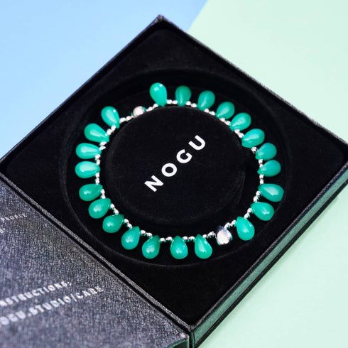 Seegrün | Feentropfen-Armband